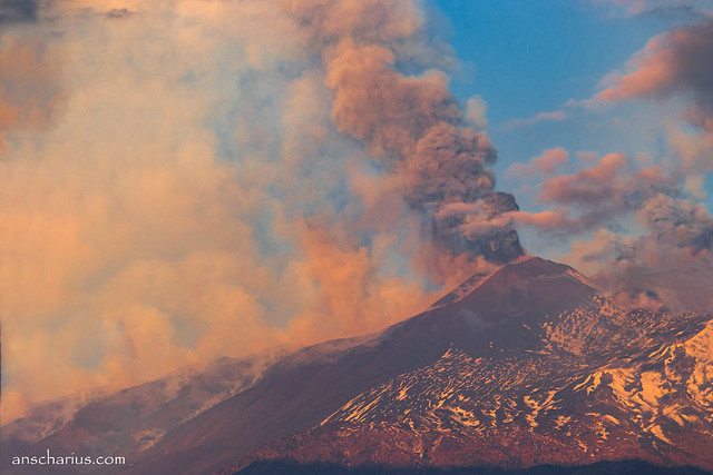 Mount Etna at Sunrise