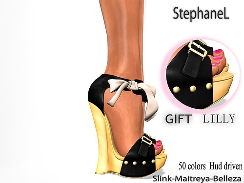 NEW GIFT [StephaneL] LILLY SHOES (FOR APRIL) IN MY STORE (FREE FOR MY GROUP MEMBERS *_*)