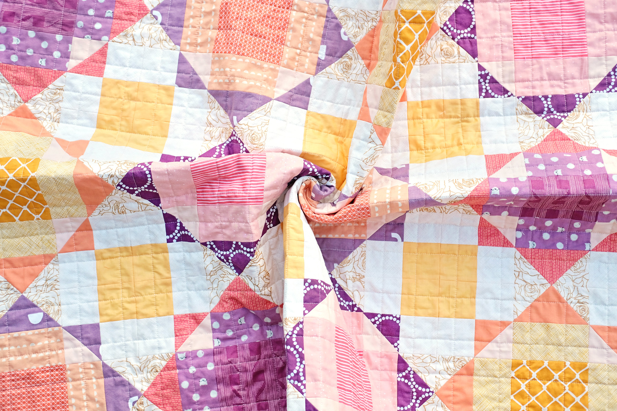 The Naomi Quilt (Baby Size) - Kitchen Table Quilting