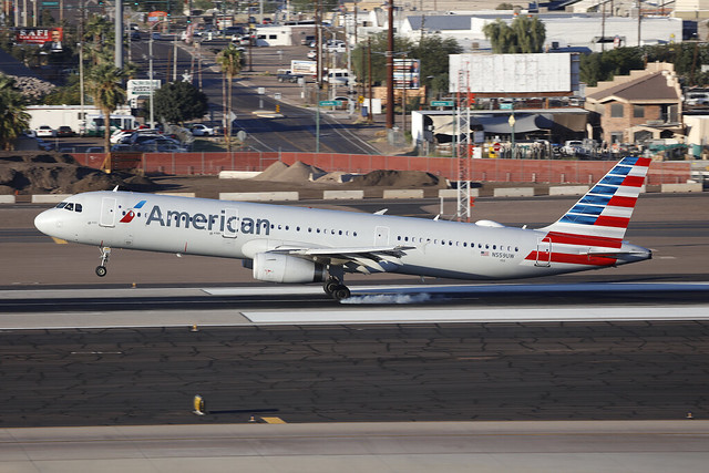 N559UW, Airbus A321, American Airlines, Phoenix Sky Harbor - Arizona