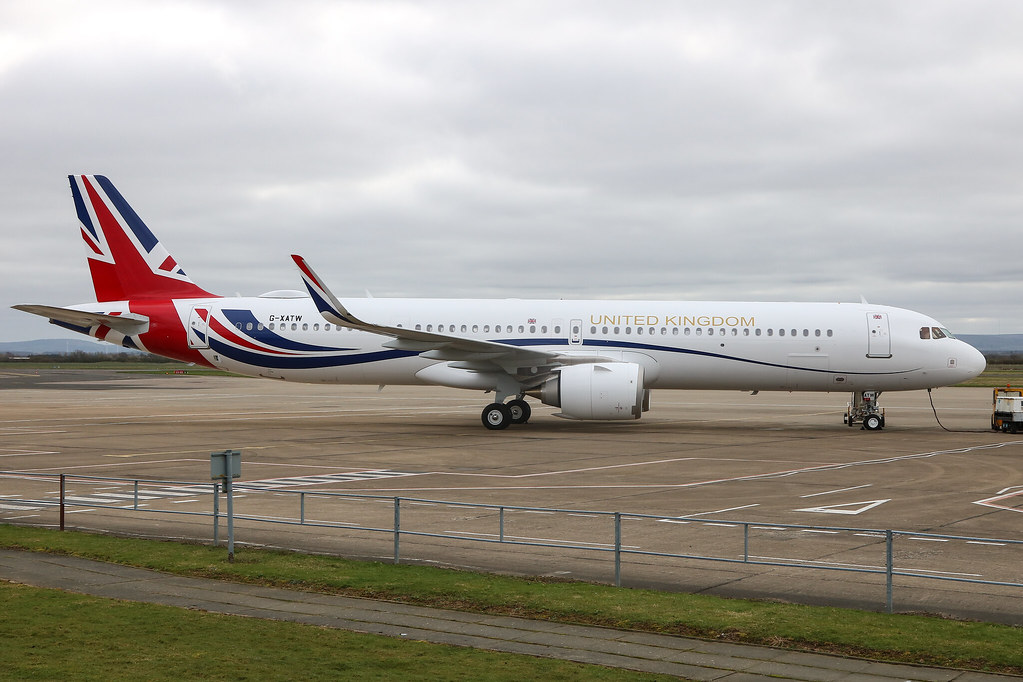 Airbus A321-251NX(LR) G-XATW Titan Airways