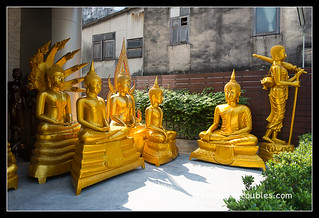 Wachtende Boeddha's