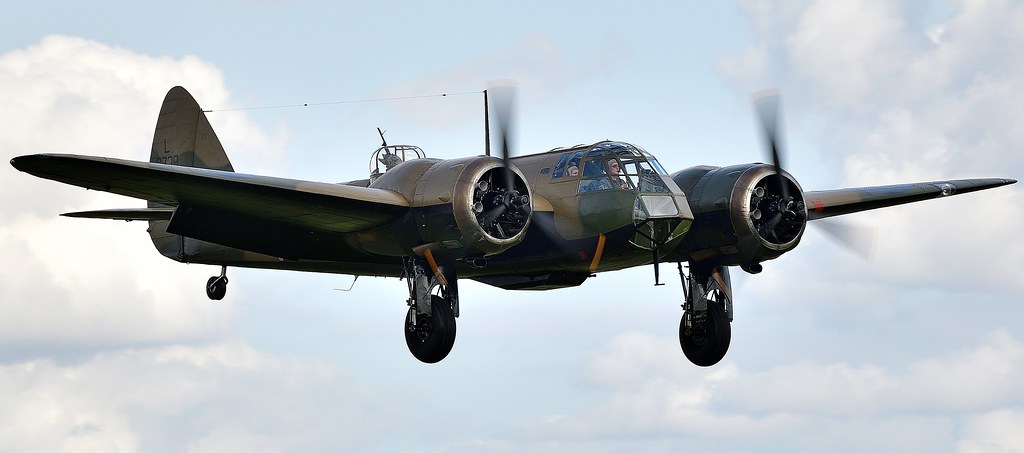 RAF Bristol Blenheim Bomber L6739 G-BPIV