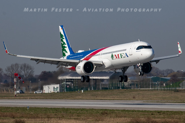 D-AVZK // MEA - Middle East Airlines // A321-271NX // MSN 10221 // T7-ME8