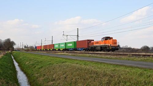 eisenbahn kbs385 rollbahn diepholz baureihe4185 brll4185 brll4185031 locon324 containerzüge dgs68735