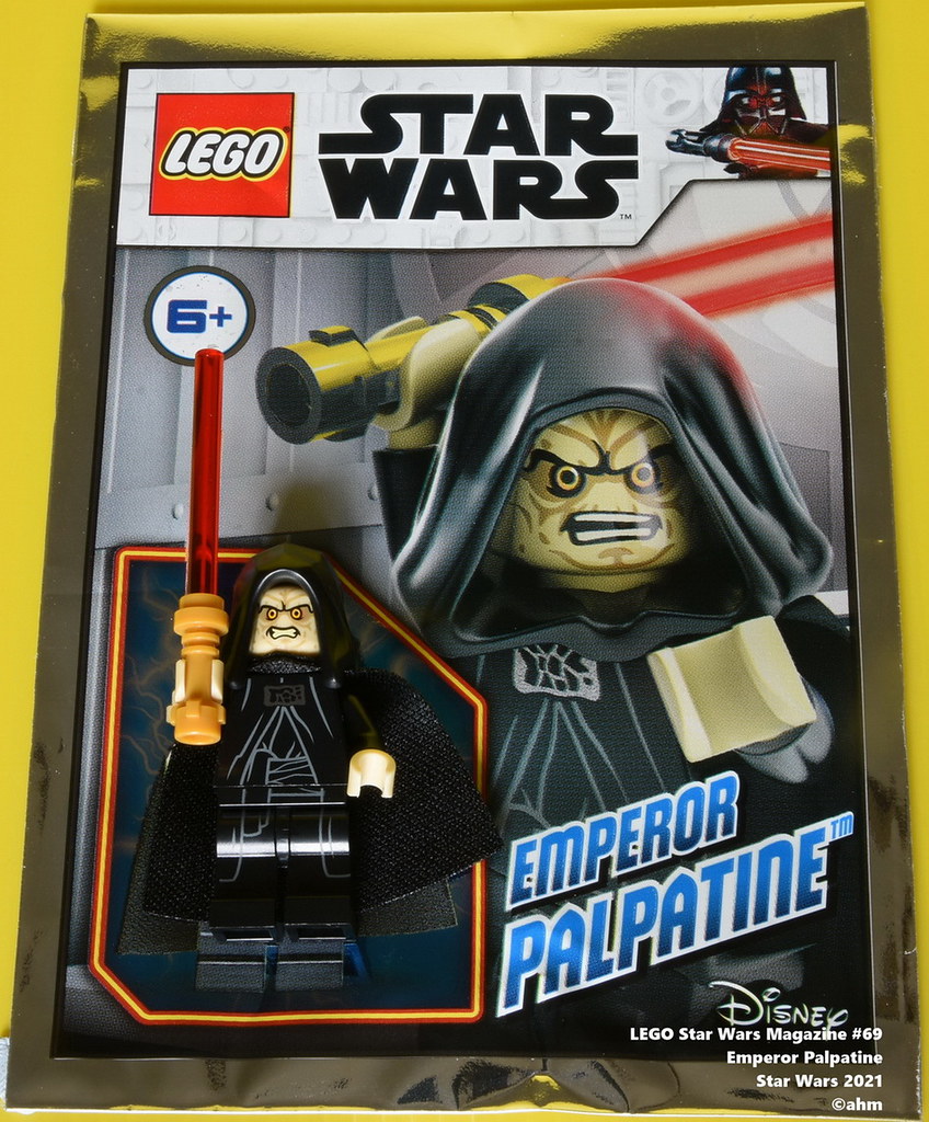 LEGO STAR WARS MAGAZINE FIGURINE EMPEROR PALPATINE
