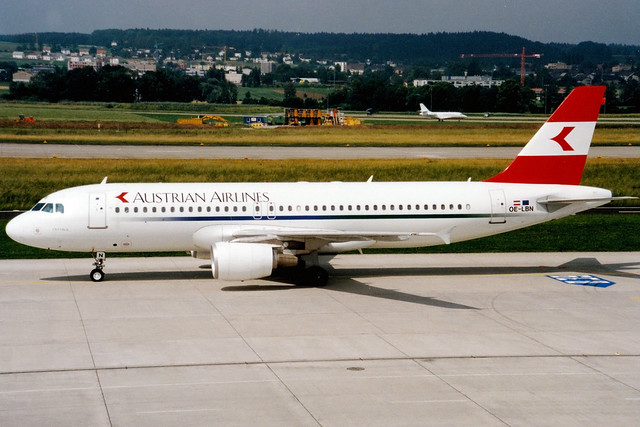 Austrian Airlines | Airbus A320-200 | OE-LBN | Zurich Kloten