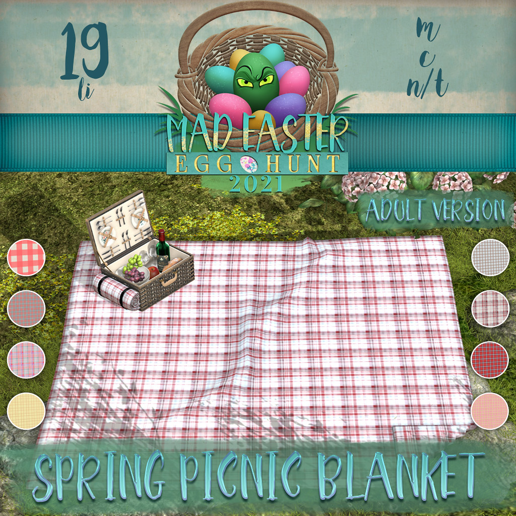 Easter Hunt Prize Reveal: Spring Picnic Blanket