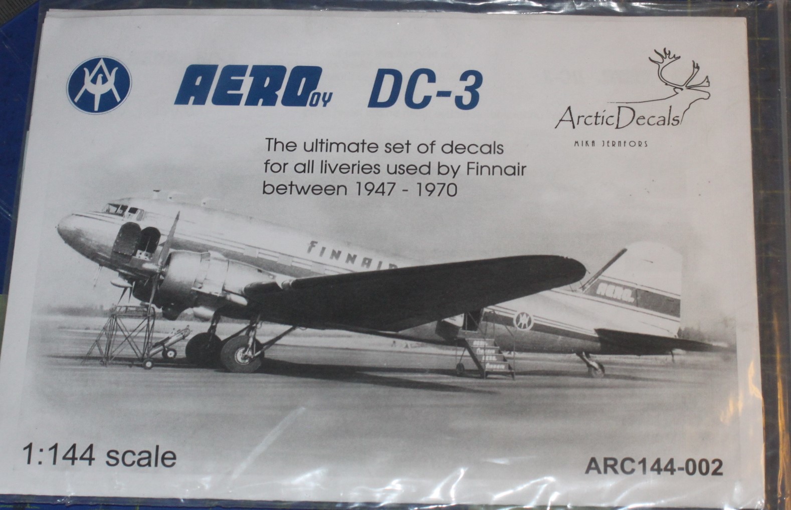Douglas DC-3, Minicraft 1/144 51094500660_78da14c433_h