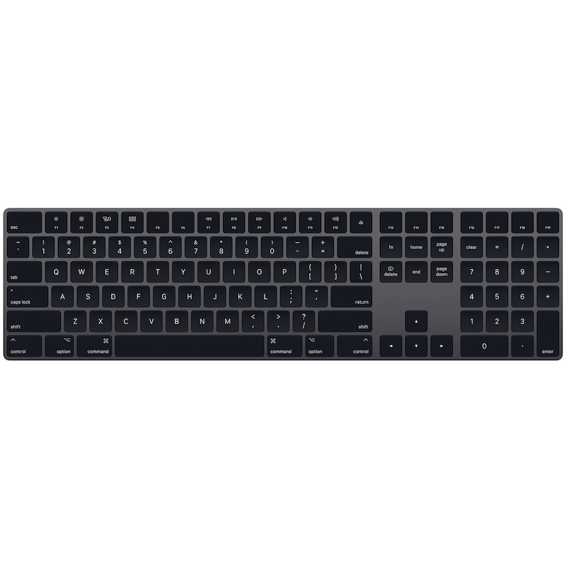 Apple: Magic Keyboard with Numeric Keypad (Black)
