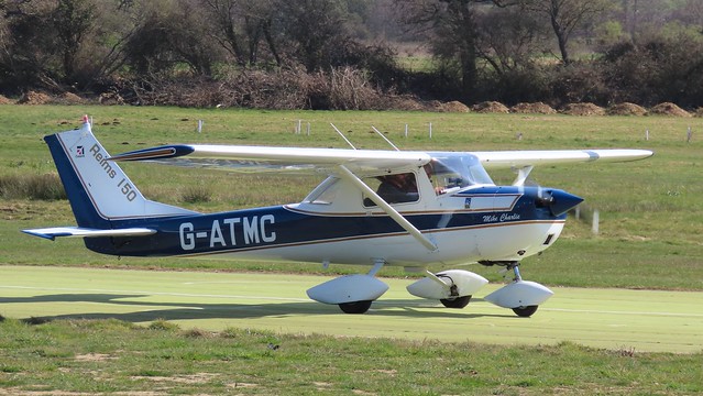 G=ATMC : Cessna F150F : Sandown Airport : 4 April 2021