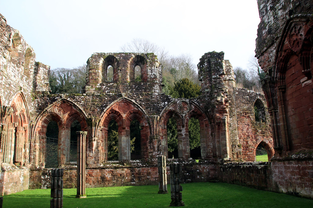 The ruins of Furness Abbey, Cumbria (1)