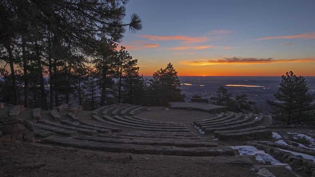 Boulder Sunrise Amphitheater (Explored)