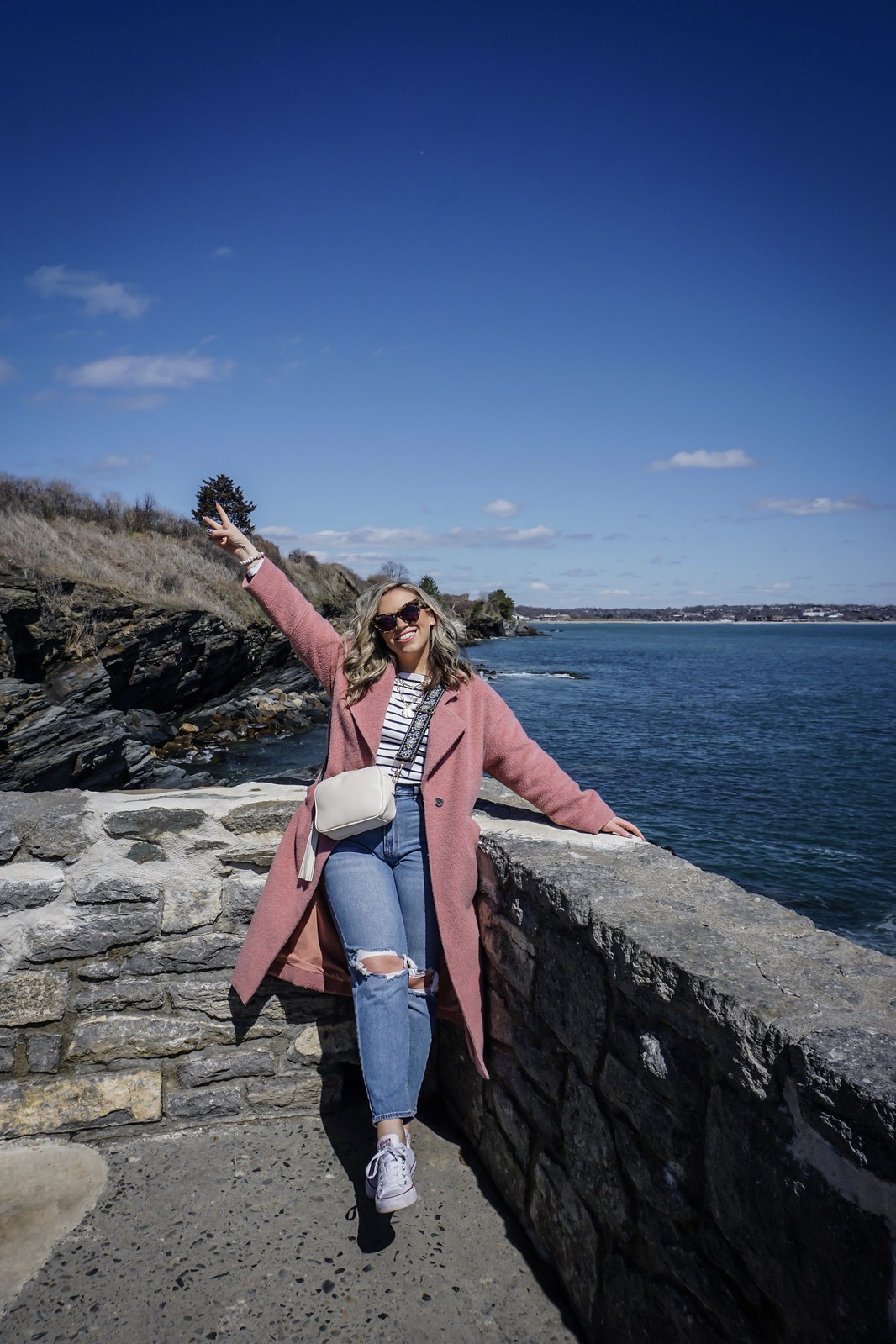 Forty Steps | Cliff Walk | 48 Hours in Newport Itinerary | A First Timer's Guide to 2 Days in Newport Rhode Island | What to do in Newport | Newport Travel Guide | Best Things to do in Newport | Best Places to Visit in Newport