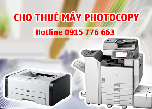 Chuyên cho thuê Máy photocopy Cần Thơ 0915 32 6788