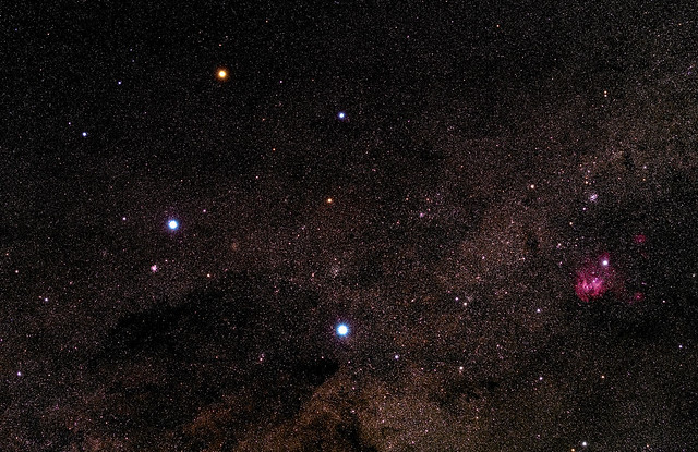 Southern Cross & Carina nebula