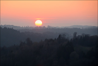 Sonnenuntergang Bayerischer Wald IMG_8412