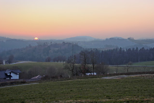 Sonnenuntergang Bayerischer Wald IMG_8423