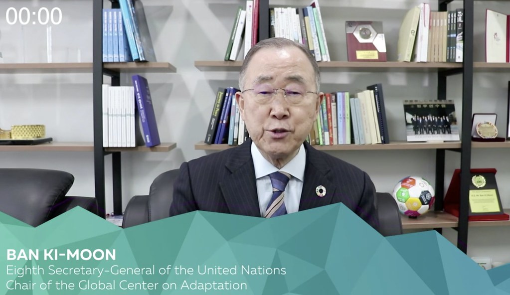 BAN KI-MOON attends the Leaders' Dialogue on Africa COVID-19 Climate Emergency