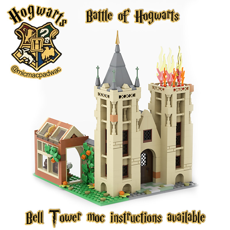 Hogwarts Bell Tower moc