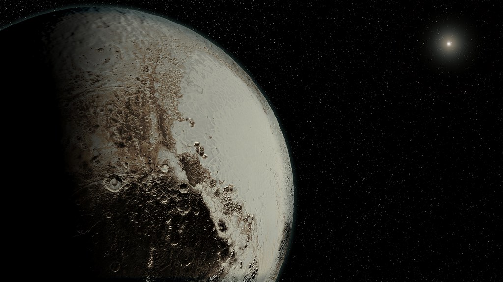 Pluto New Horizons LORRI - MVIC Global DEM 300m v1