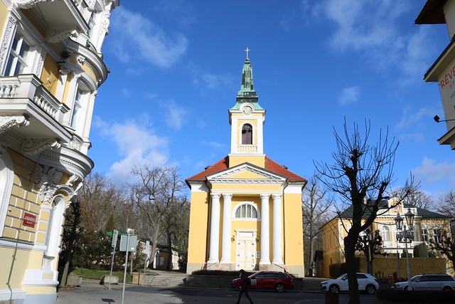 Kirche der Erhöhung des Heiligen Kreuzes in Františkovy Lázně