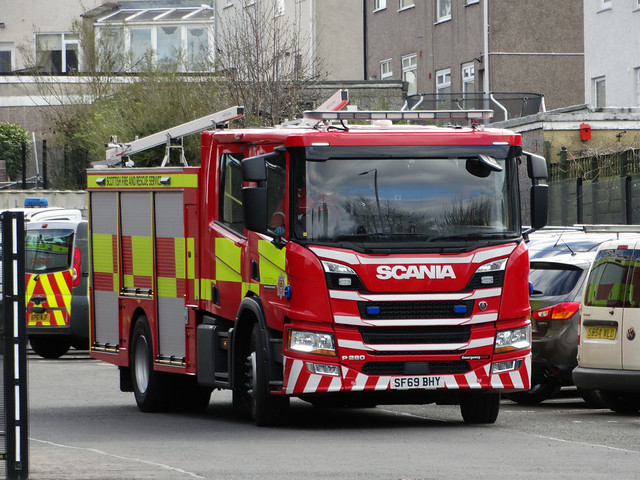 SF69 BHY Scottish Fire and Rescue Service