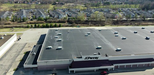 montrose fairlawn copley ohio oh 2012 retail stores drone aerial former reuse superkmart super kmart center jcpenney departmentstore levinfurniture