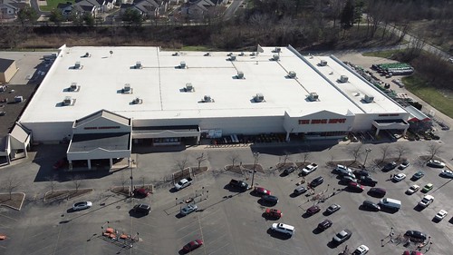 montrose fairlawn copley ohio oh 2012 retail stores drone aerial homedepot homeimprovement former reuse builderssquare
