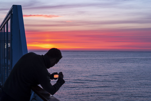Sunset capture by Svein K. Bertheussen, hurtigruten richardwith solnedgang sunset sea hav norway norge