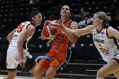 Leticia Romero, en una imagen de archivo (Foto: Valencia Basket)