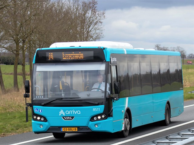 Arriva 8551 VDL citybus from Holland.