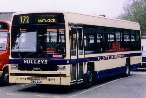 G193 EOG ‘Hulleys of Baslow’ No. 11. Leyland Lynx on Dennis Basford’s railsroadsrunways.blogspot.co.uk’