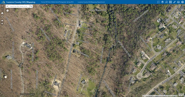 20210408 Luzerne County GIS Mapping - Old Homestead & Land on Harris Hill Road
