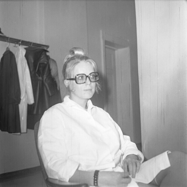 Studentersamfundets formann Lene Bakke (1970)