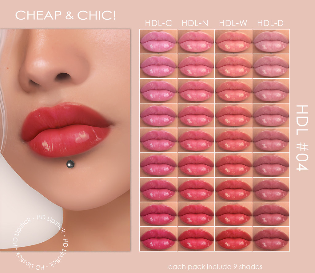 NEW HD Lipstick #04