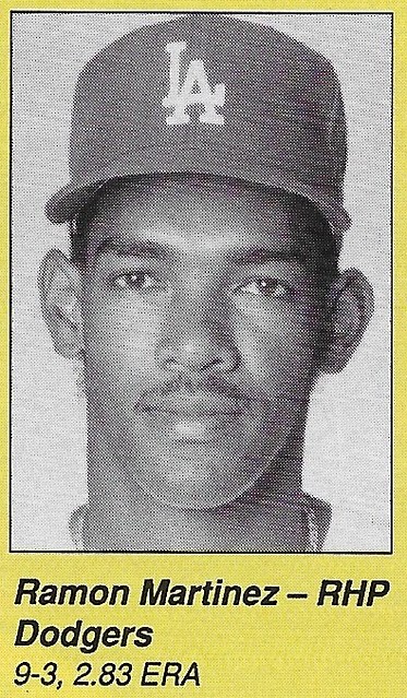 1990 All-Star Program Inserts - Martinez, Ramon