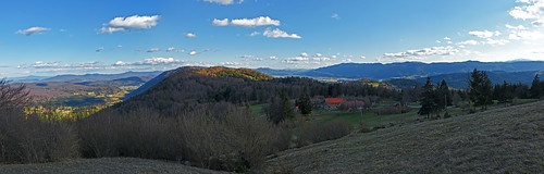 slovenia slovenija panorama landscape outside outdoors hiking hill grmada