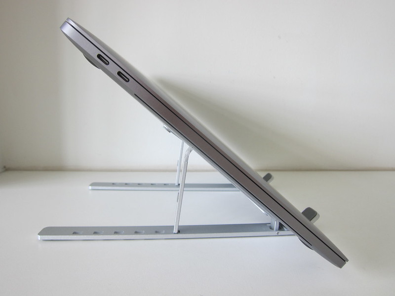OEM Portable Laptop Stand - With MacBook Pro 15 Inch - Side