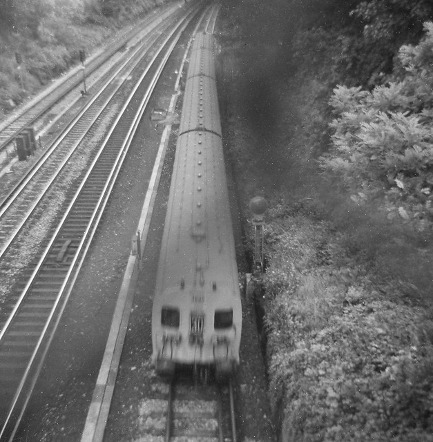 My earliest photo of a Southern 4-SUB unit seen at Surbiton c. 1970