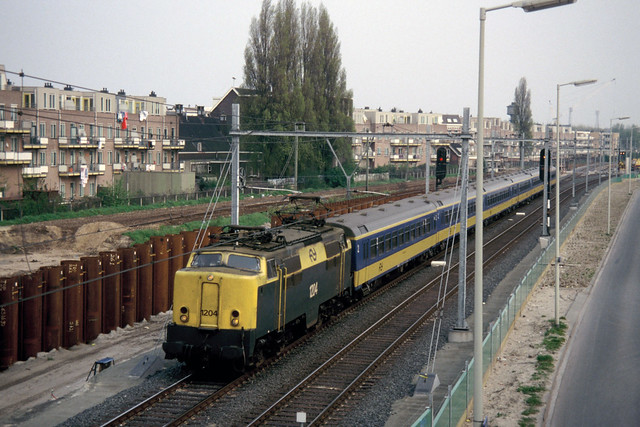 NS 1204 in Rotterdam Zuid, 1989.