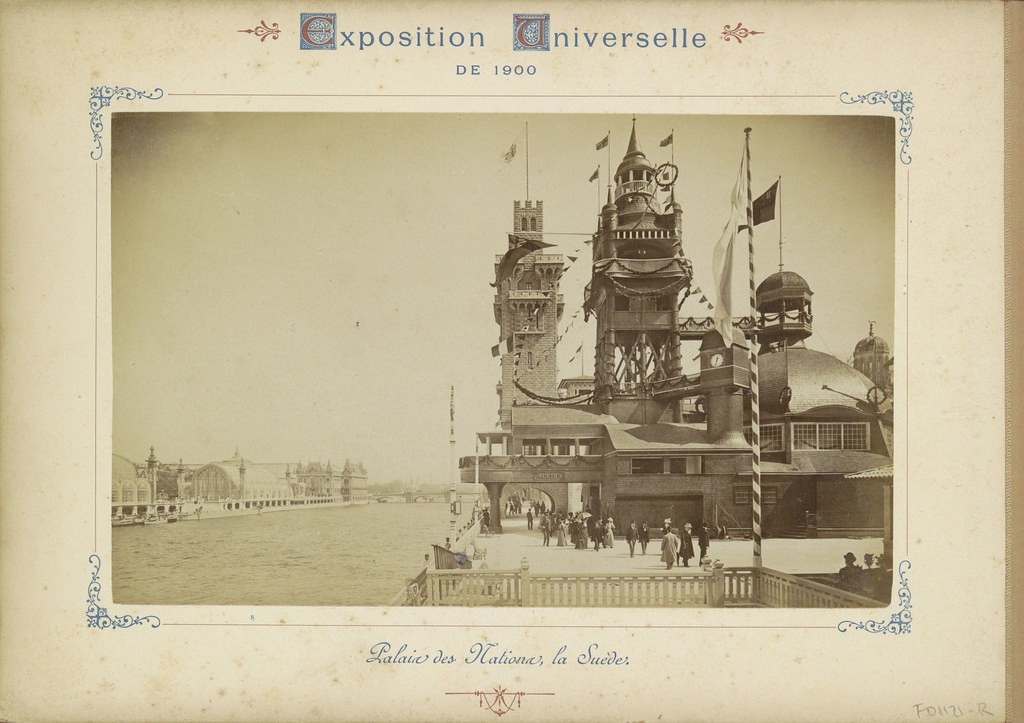 Album fotografico con registrazioni dell'Esposizione Universale del 1900 a Parigi, Neurdein Frères, 1900