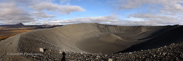 The Hverfell or Hverfjall crater