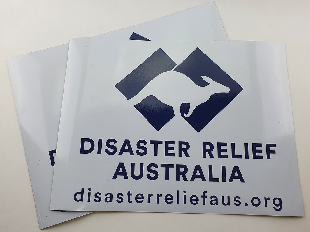 Disaster Sticker Disc Job of the Week: Disaster Relief Australia Car Magnets | Flickr
