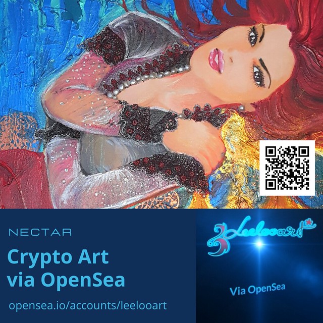 NFT Crypto art via OpenSea
