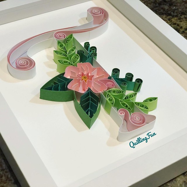 Quilled Letters by Jennifer Stacey