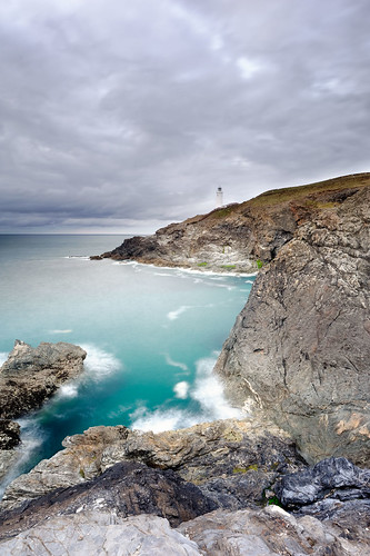 mkhardy cornwall seascape sea rocks lighthouse