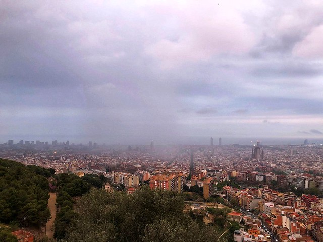 Pluja sobre Barcelona