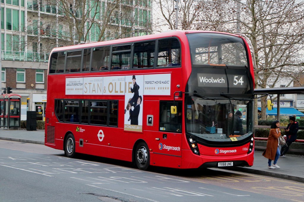 Stagecoach London - 11061 - YX68UNE