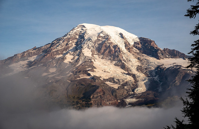 Morning Mt. Rainier Reveal